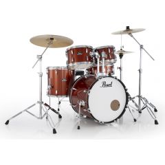 Pearl Roadshow+ rock 22" + pack Sabian Solar 3 cymbales + B-50 Burnt Orange Sparkle - Vue 1